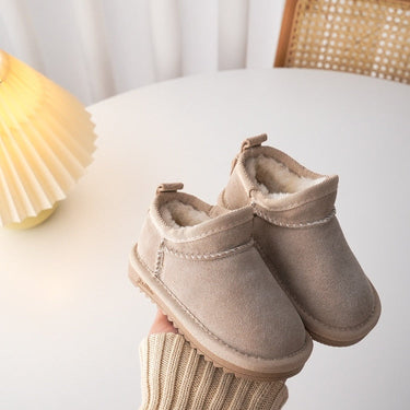 Bont Beklede Laarzen | Retro Stijl, Voor Kinderen 3-10 – Warmte en Stijl voor Koude Dagen 0